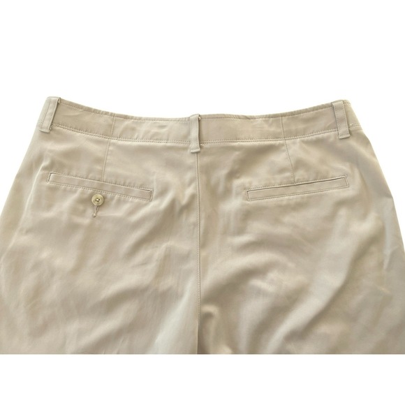PGA Tour Active Golf Flat Front Chino Khaki Pants Size 34X32 Business Casual - Picture 4 of 9